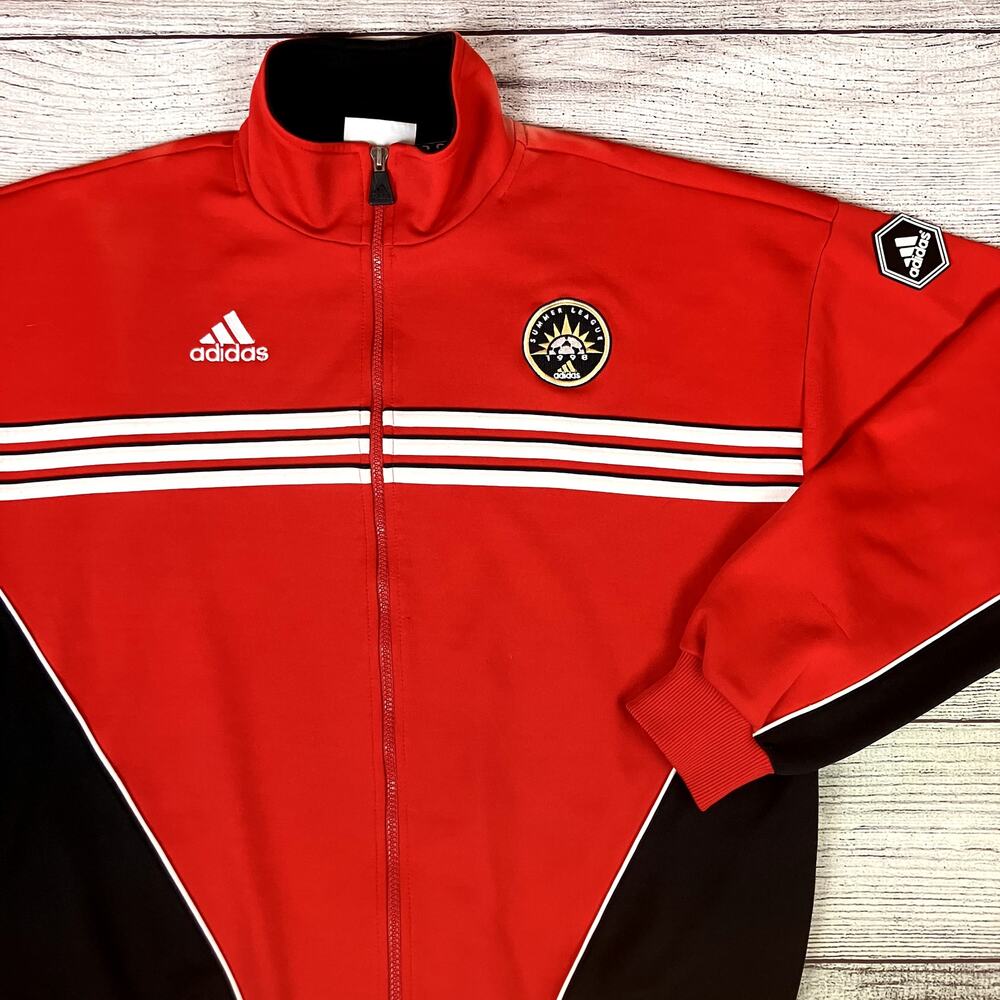 Vintage 1998 Adidas France Training Camp Soccer Jacket